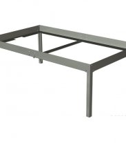 Basic stůl kovový pro vanu 110*63cm, výška 36cm 