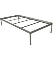Basic stůl kovový pro vanu 100*200cm, výška 36cm 